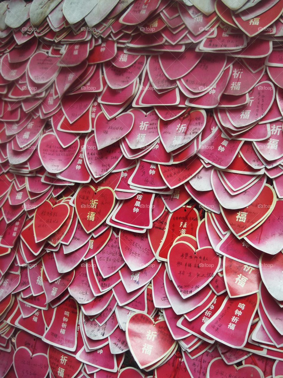 Love Letters; Xi'an, China 