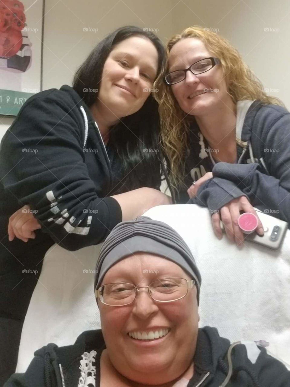 chemo with mom
