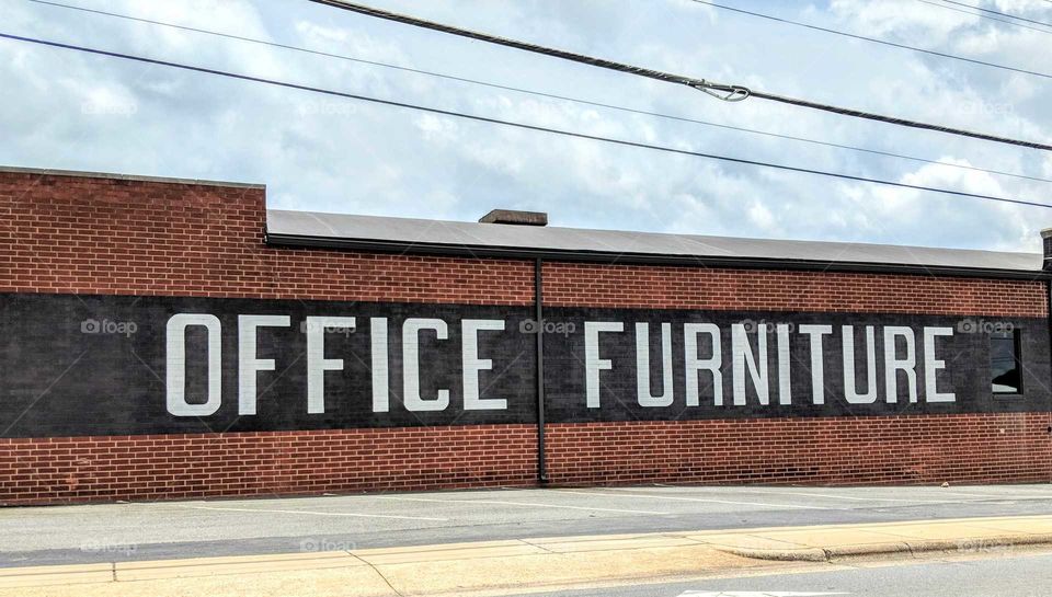 office furniture sign