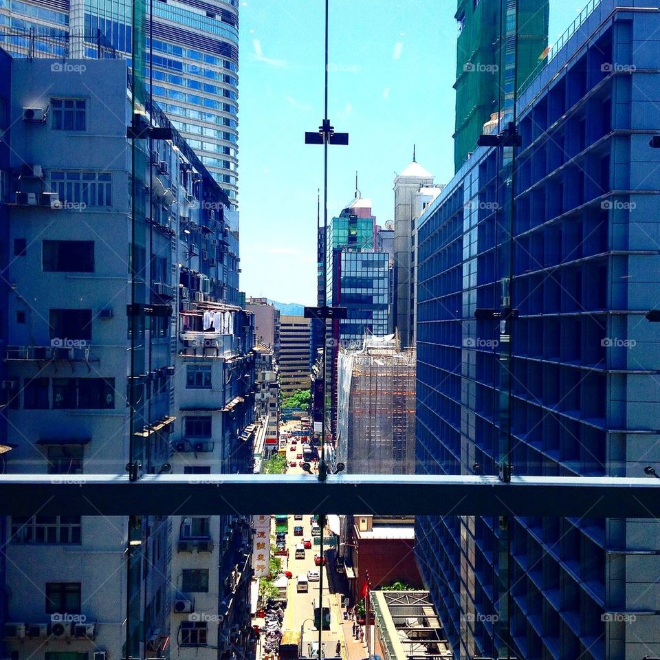 Hong Kong skyscrapers