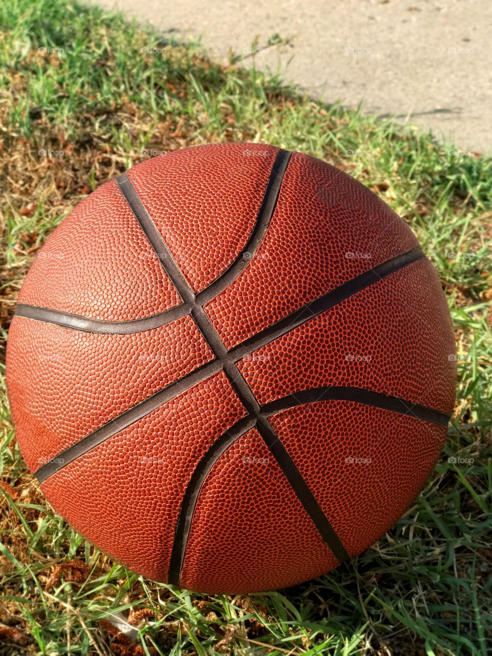 Orange basketball 