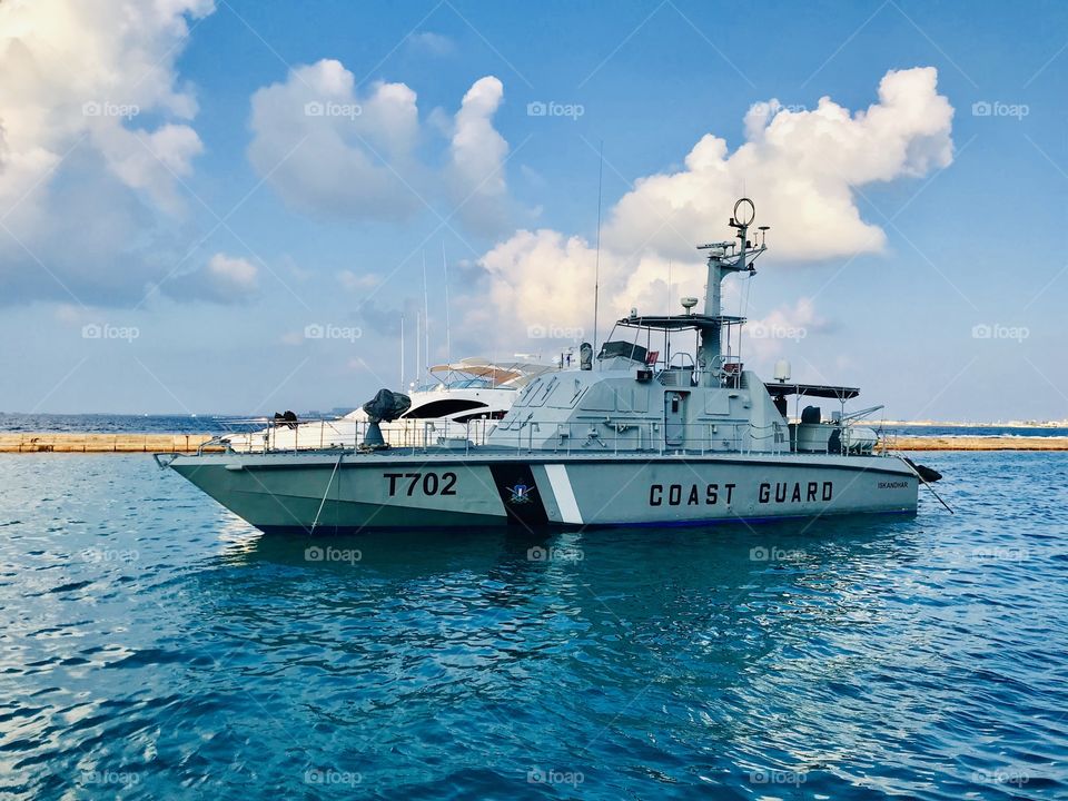 Coast guard ship