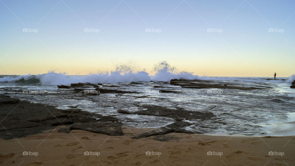 Sunset at Turimetta - Australia 