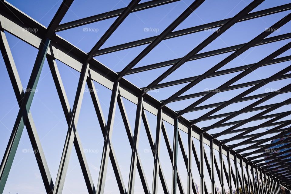 Triangles on the metal bridge