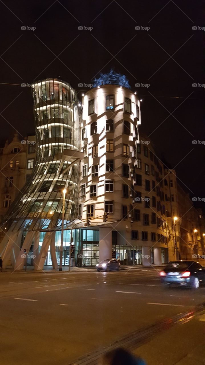 Dancing house, Prague Czech