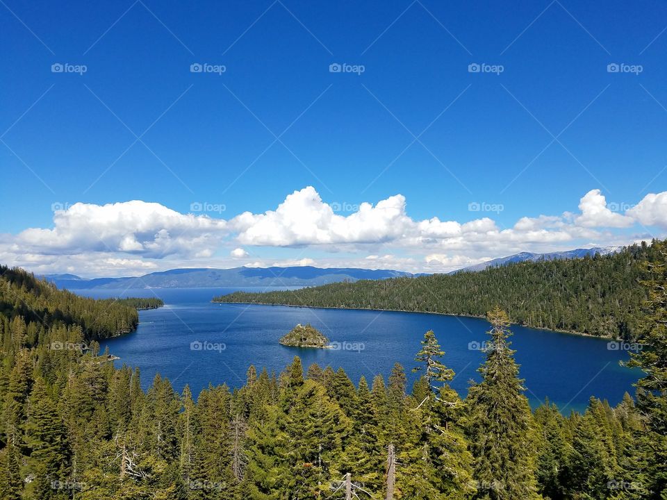 springtime in emerald bay