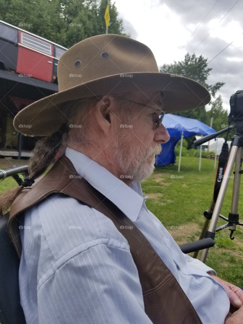 man in cowboy hat