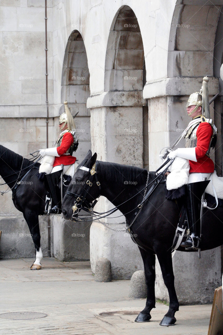 london horse guards royal by dannytwotaps