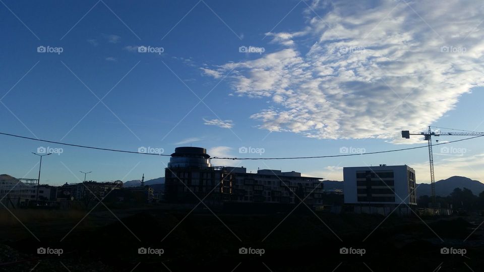 City, Building, Landscape, Sky, Light