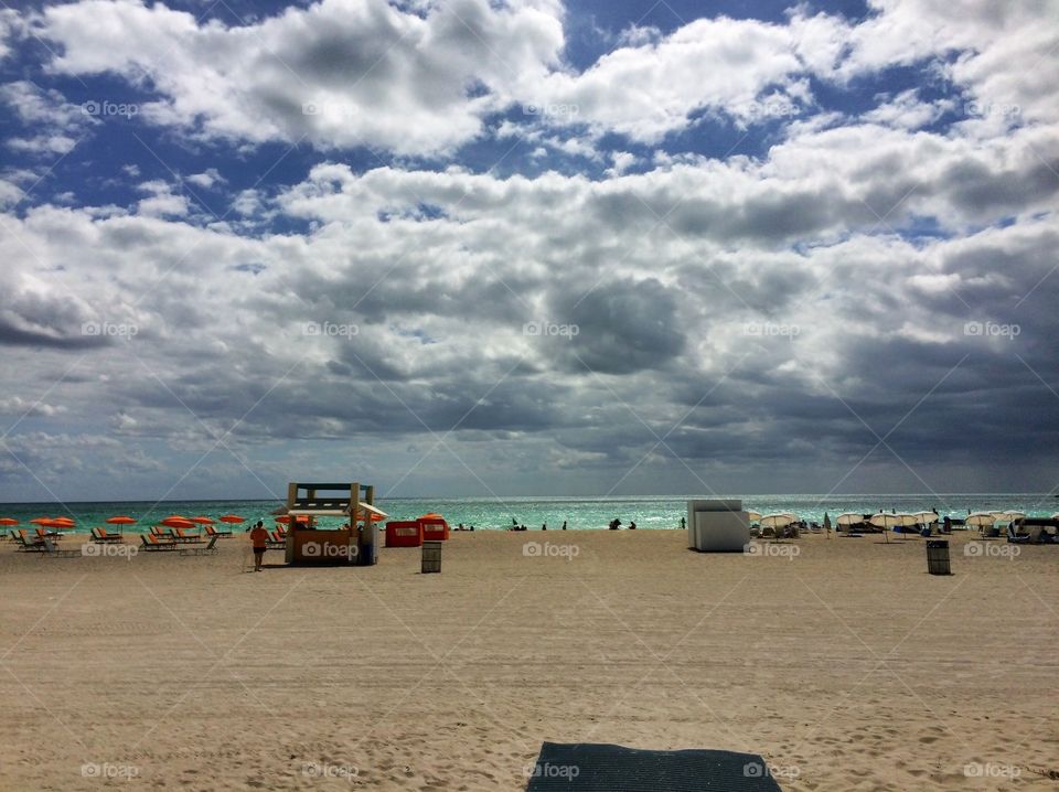 South Beach before the Storm
