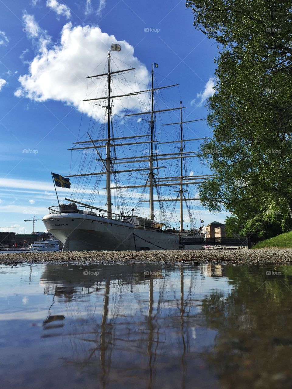 Af Chapman hostel in Stockholm. Af Chapman hostel in Stockholm