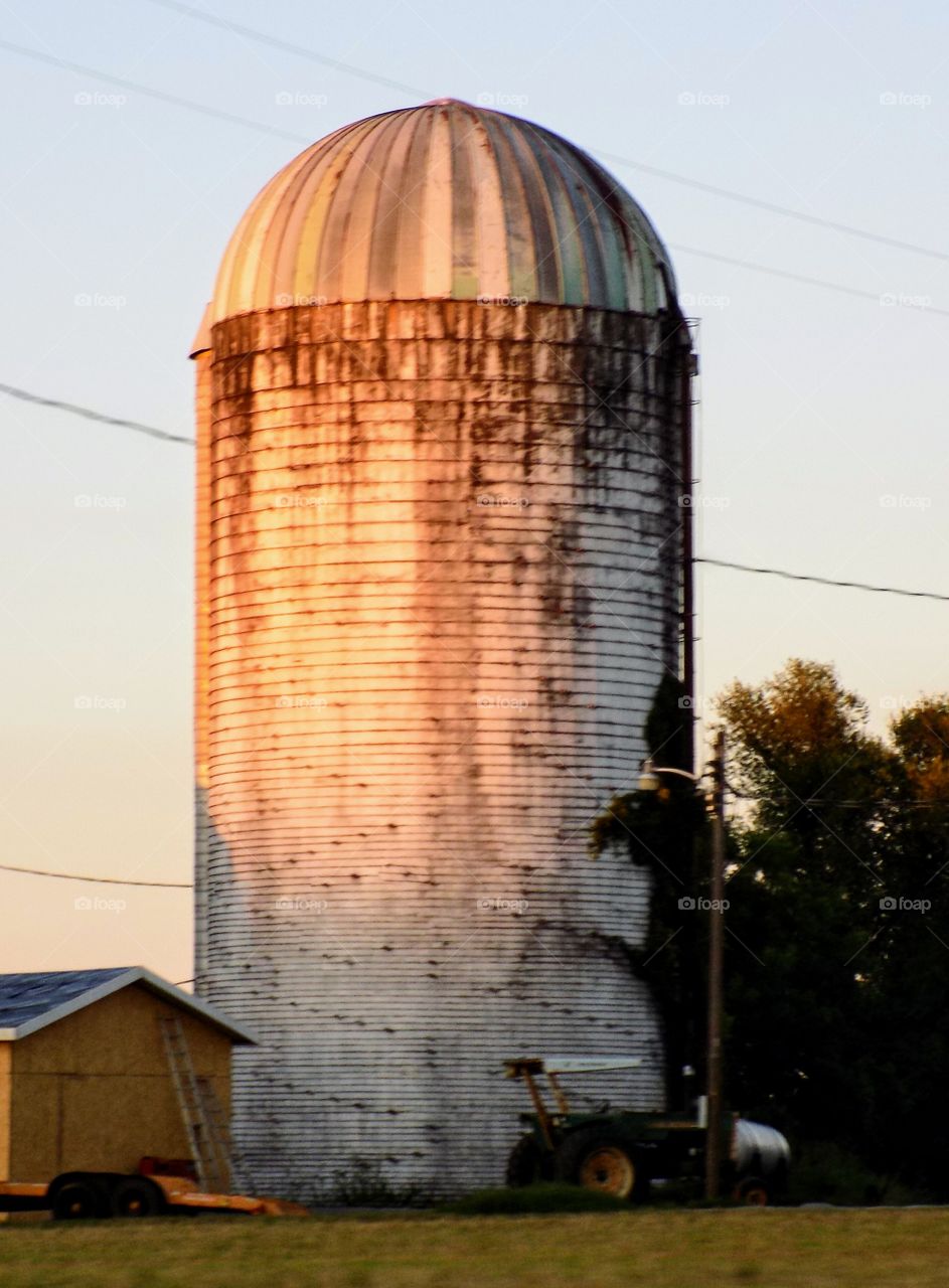 Sunny silo