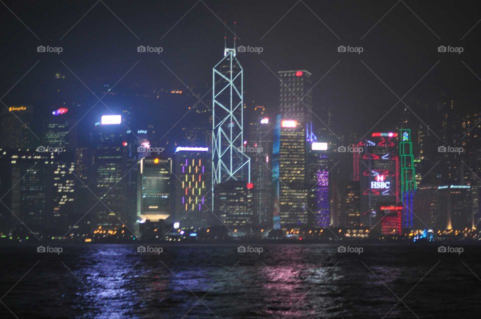 Hong Kong sity night