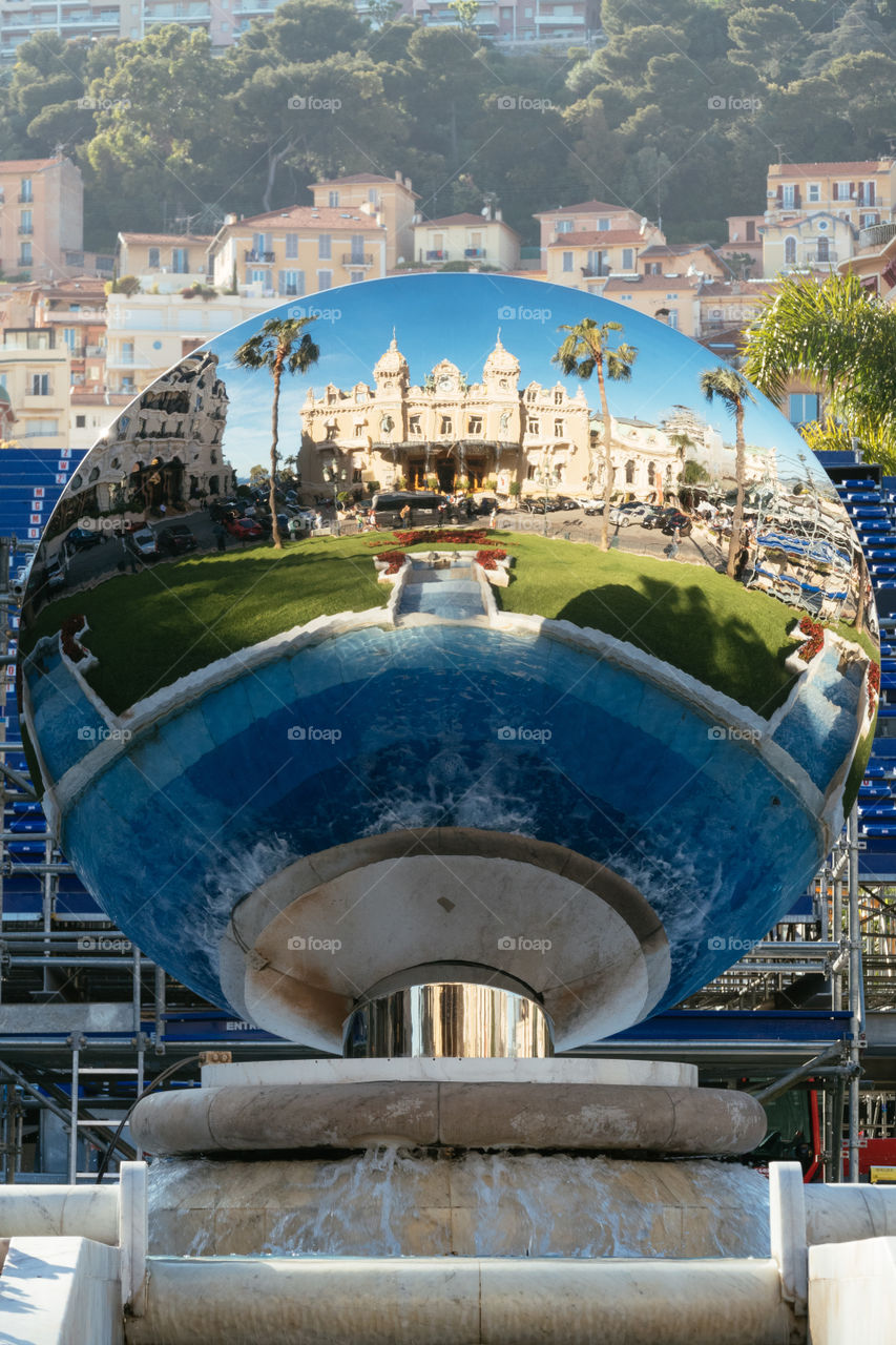 Grand Casino reflection in Monaco