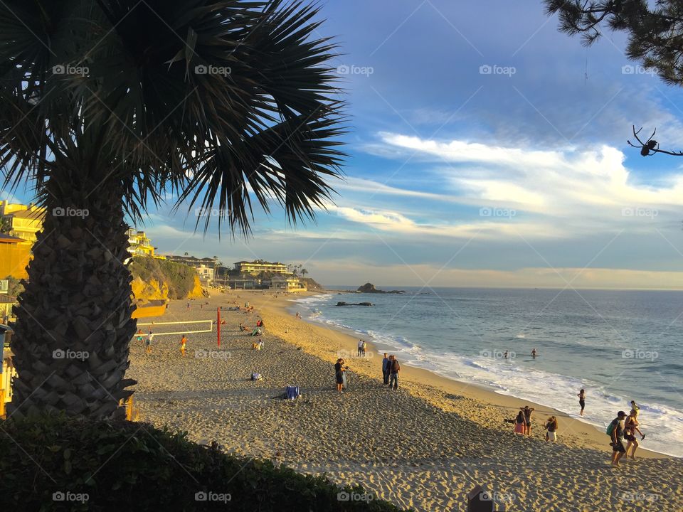 Victoria Beach, near Laguna Beach, California 