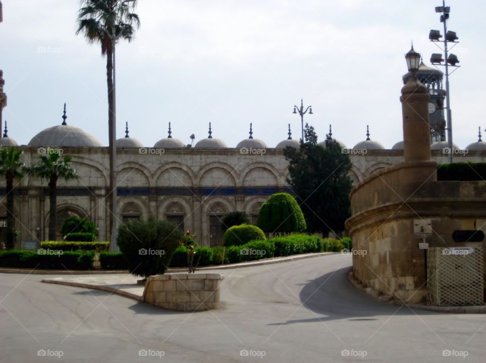 Cairo Egypt. The Mosque of Muhammad Ali at the Citadel