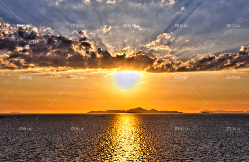 pattaya thailand sun warm ray by cmosphotos