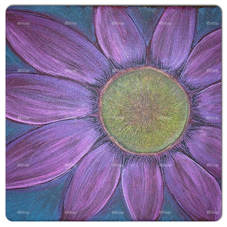 flower purple art gallery by all_things_art