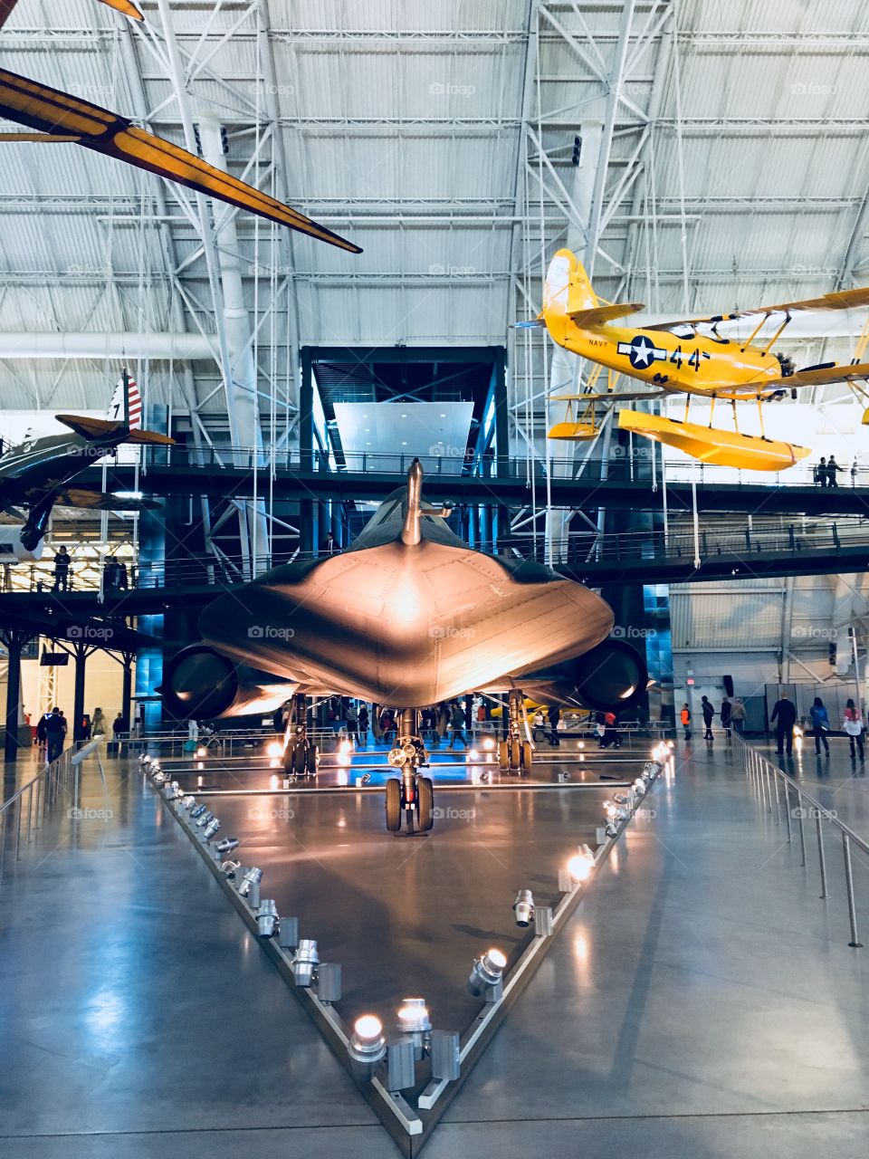 SR-71 Blackbird at the Smithsonian National Air and Space Museum 
