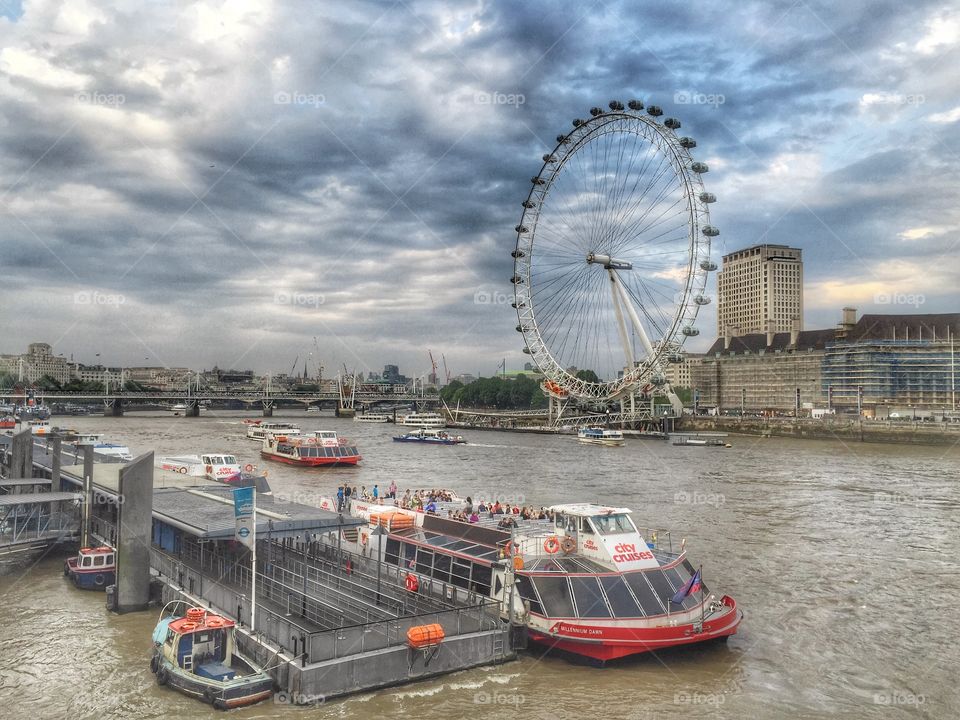 London eye view