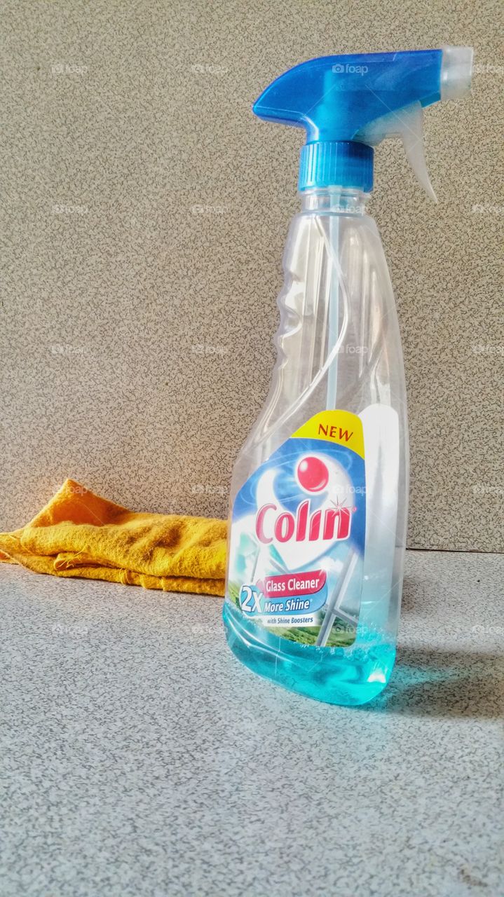 Glass Cleaner office cloth