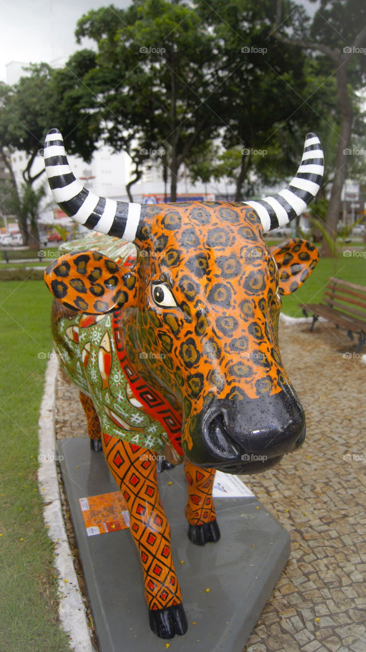 Cow parade Goiânia Brazil 