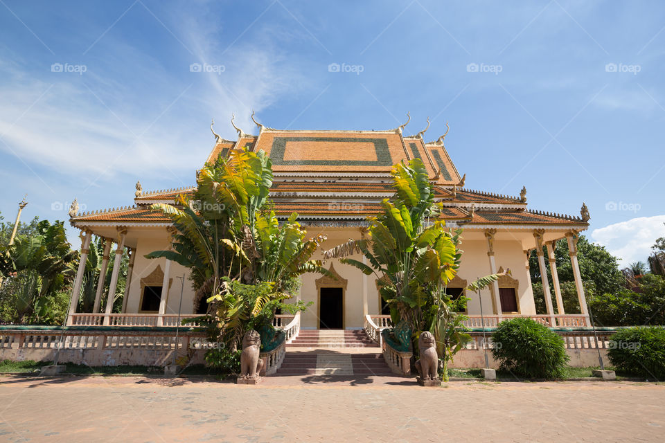 Temple in Seam Reap Cambodia 