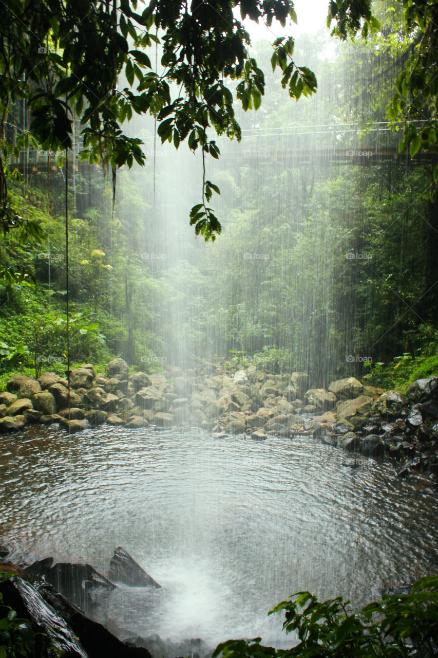 Secret waterfall