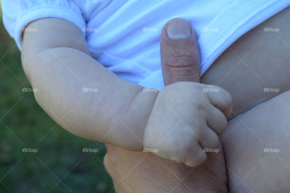 Holding on to Daddy