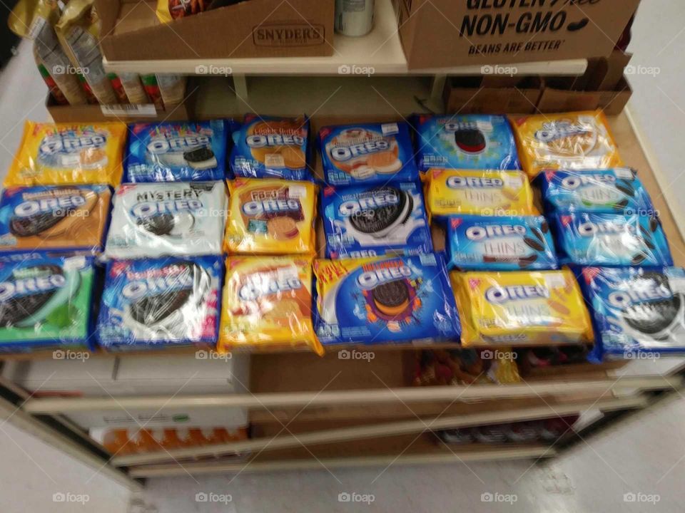 Oreos in 20 flavors on sale at work......but wait I found one more!!!! 21 & counting