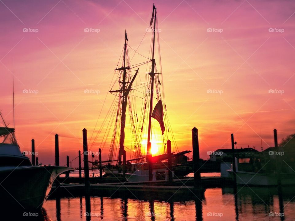 Cape Charles Boat dock