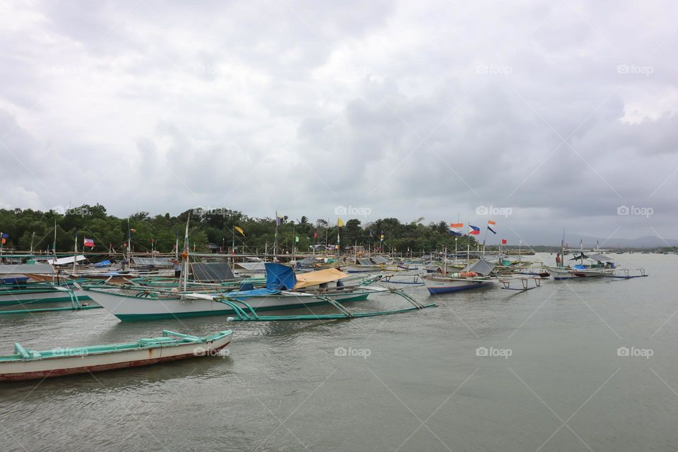 Fishing village Philippines