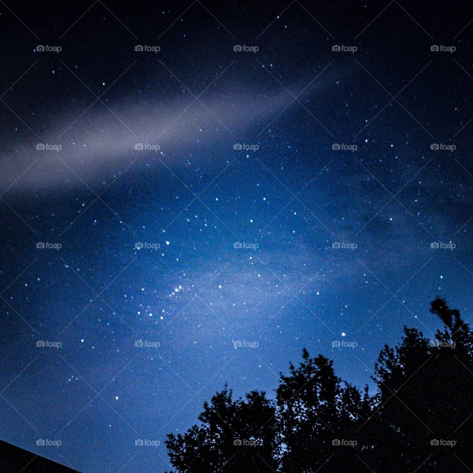 night sky stars