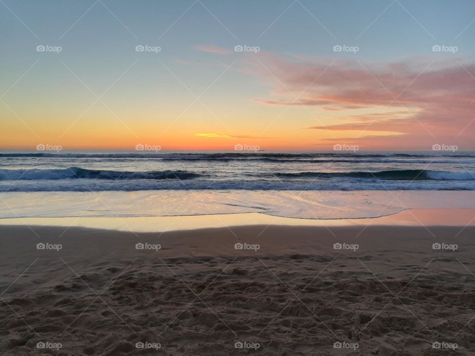 sunset with clouds are amazing