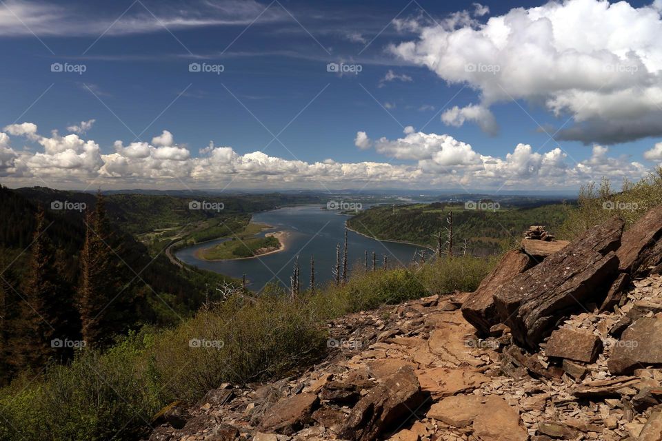 mountains view