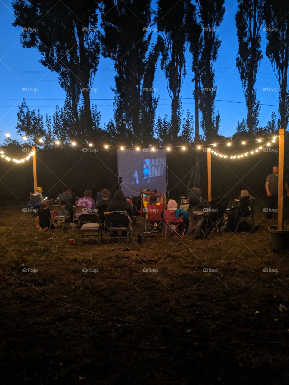 outdoor movie