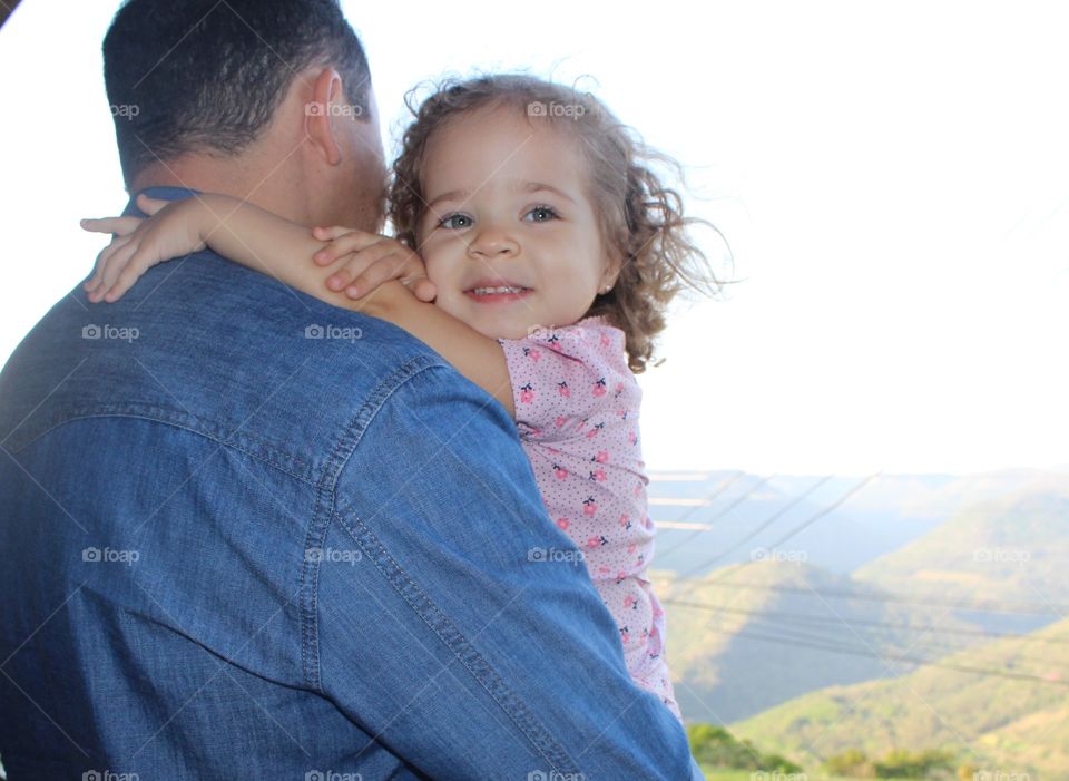 dad and girl