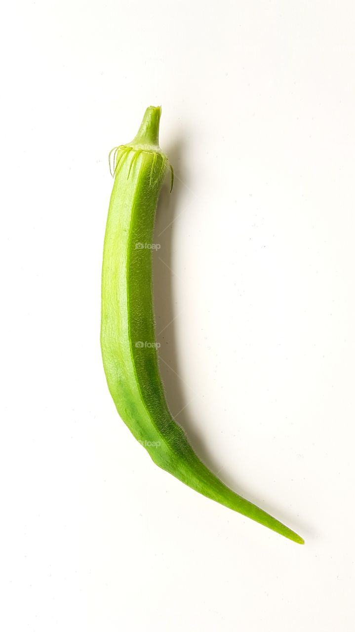 the green okra