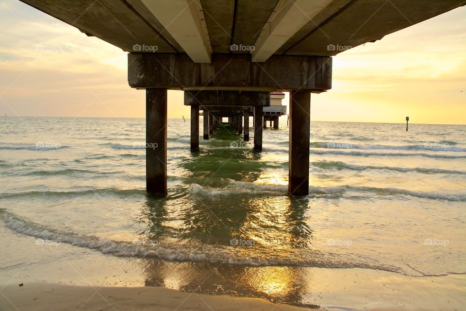 Under the pier