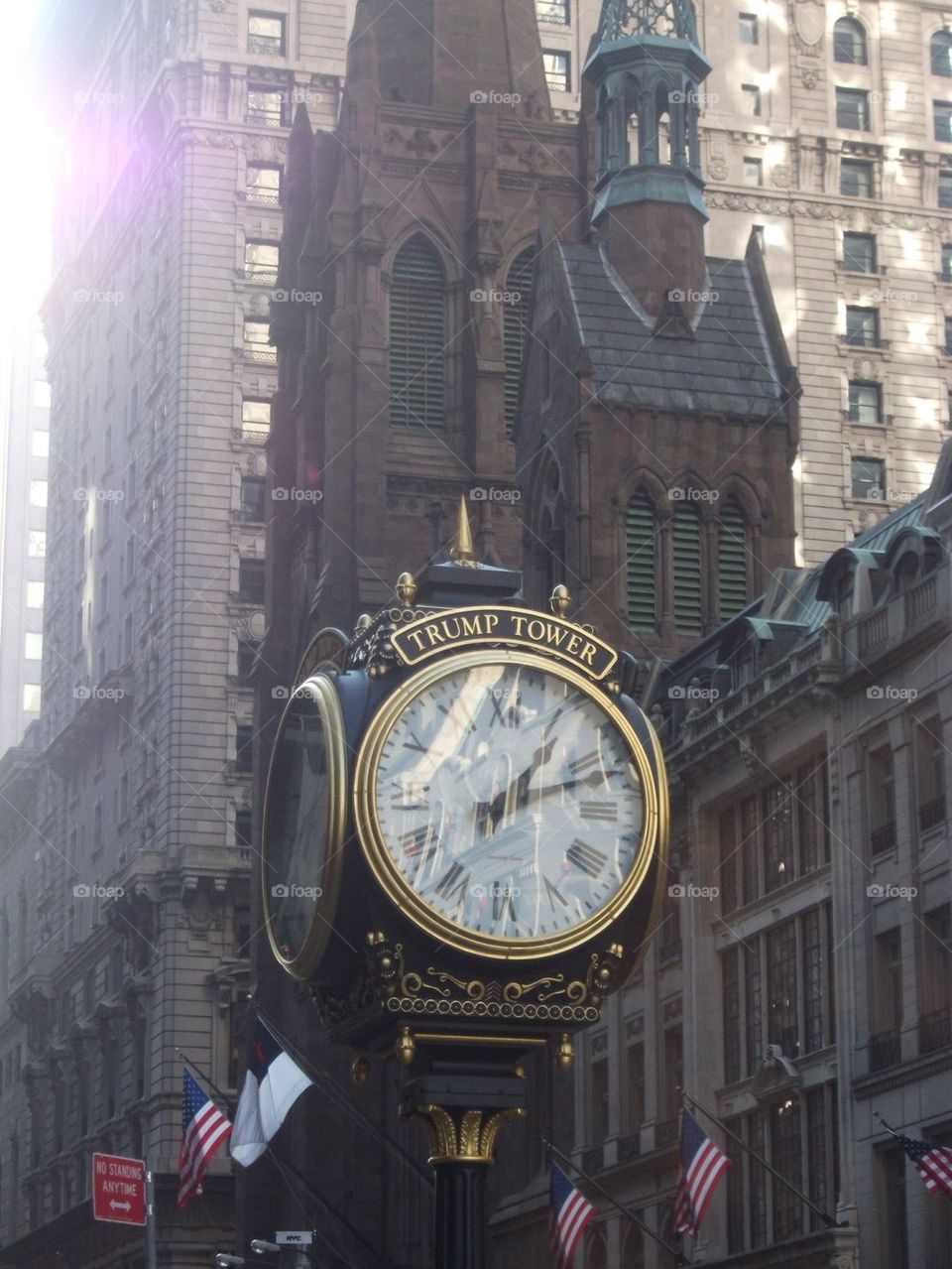 New York clock