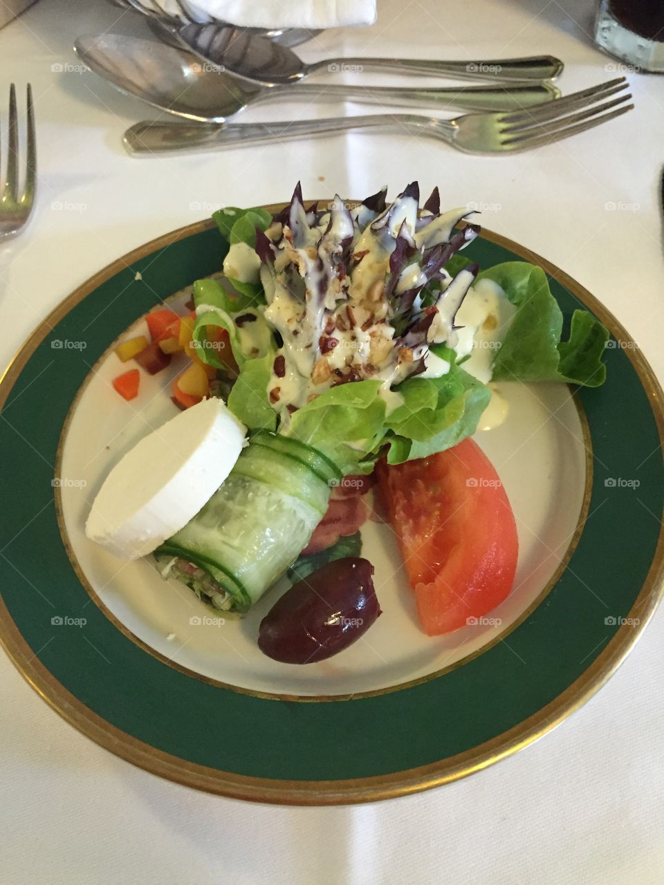 Salad at the Grand Hotel