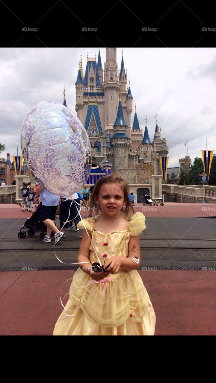 Girl at Disney