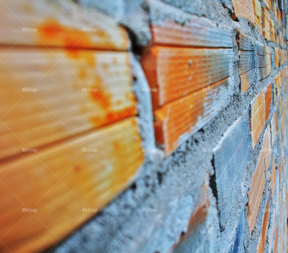 Brick  wall as background