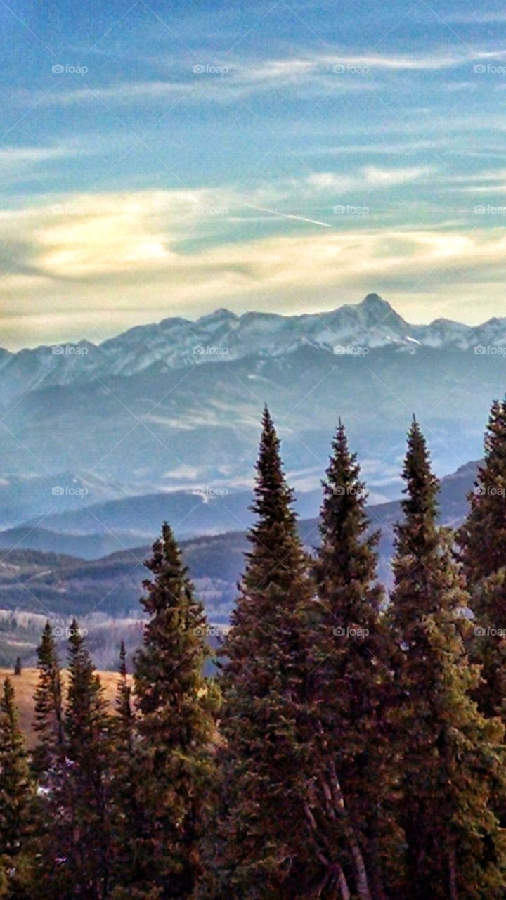 Glorious day in the mountains