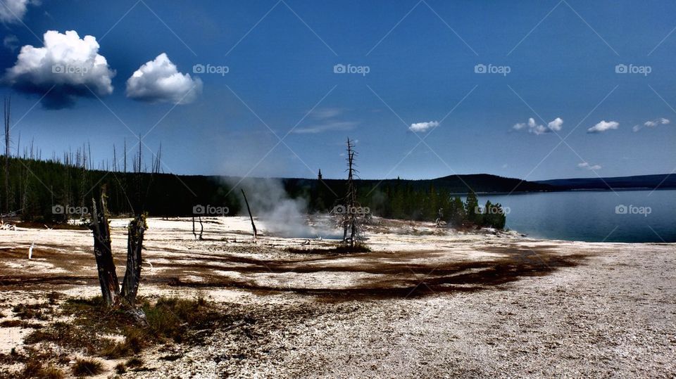 West Thumb geysers