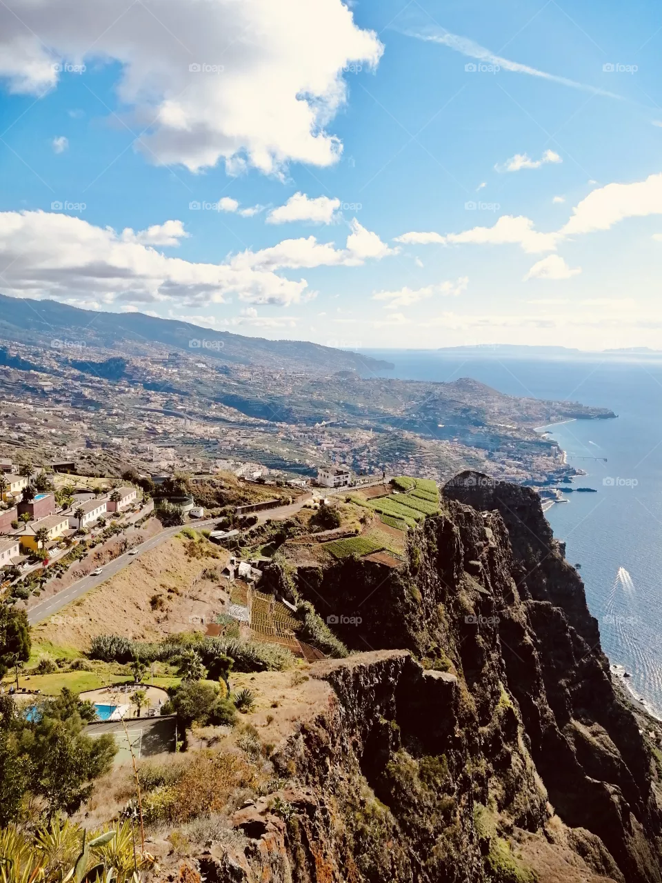 Landscape in Madere, Portugal