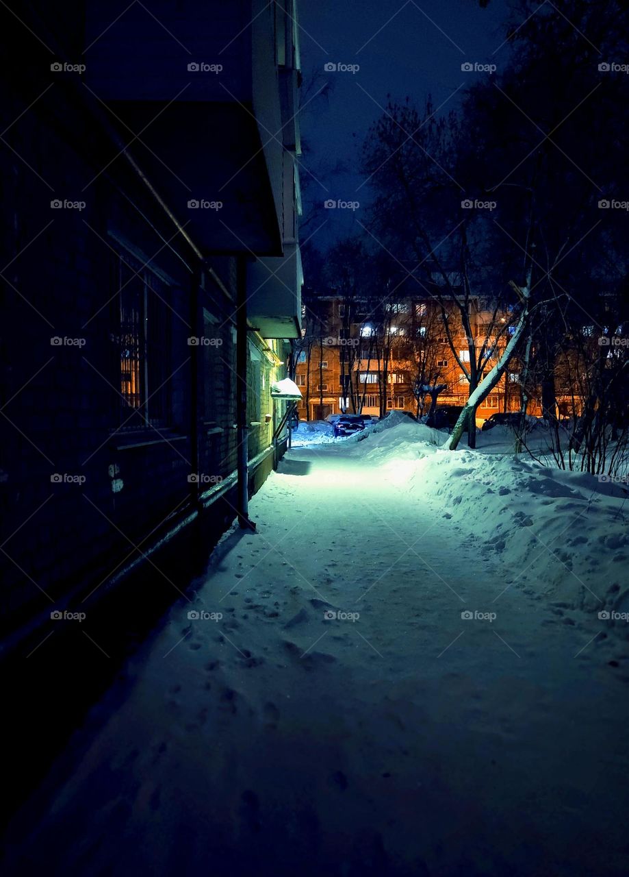 ...Late hour... half past twelve...