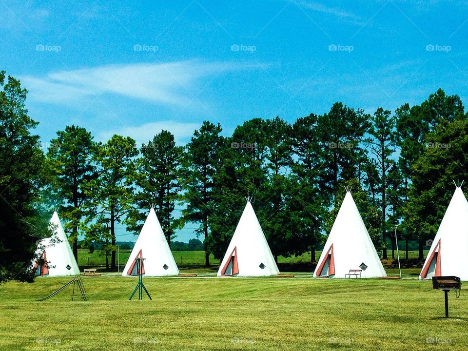 Indian teepee