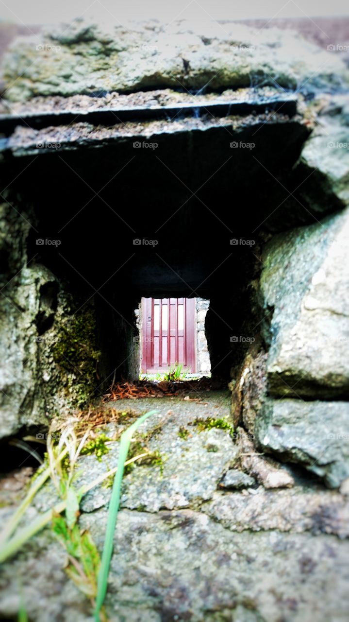 Window to secret entry