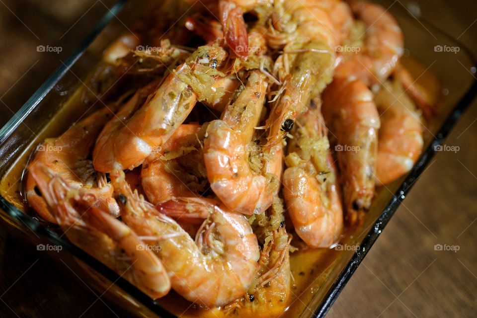 Cajun shrimps